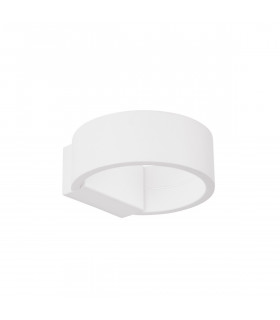 Enna Integrated LED Wall Lamp Sandy White Aluminium LED 6W 444Lm 3000K-1