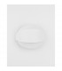 Astrid Integrated LED Wall Lamp Sandy White Metal LED 12W Volt 673Lm 3000K-4