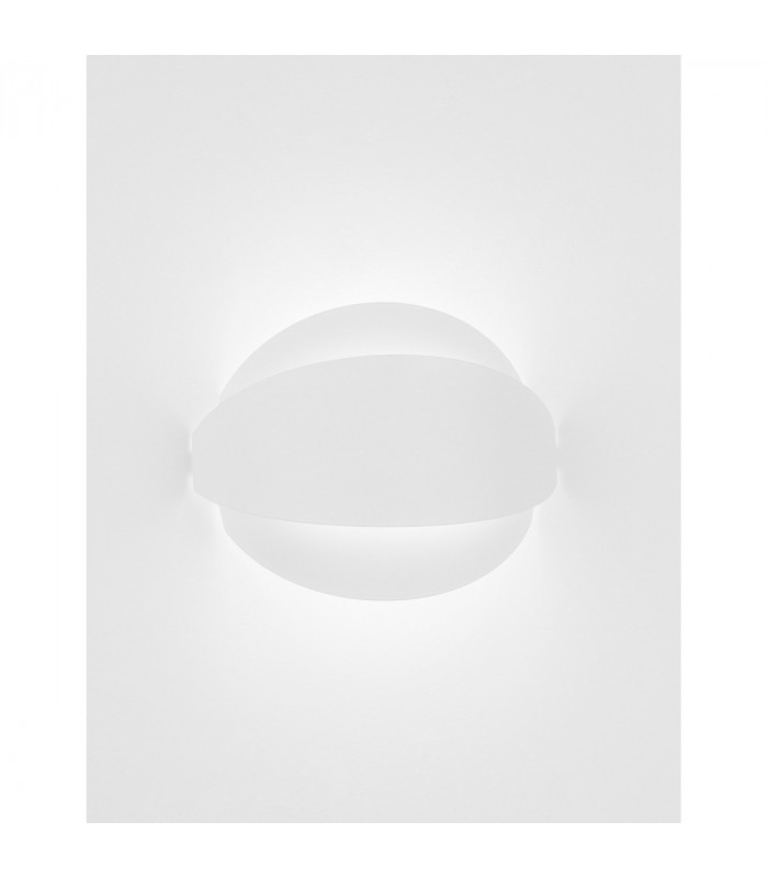 Astrid Integrated LED Wall Lamp Sandy White Metal LED 12W Volt 673Lm 3000K-5