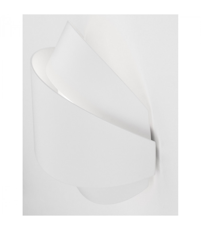 Astrid Integrated LED Wall Lamp Sandy White Metal LED 12W Volt 673Lm 3000K-6