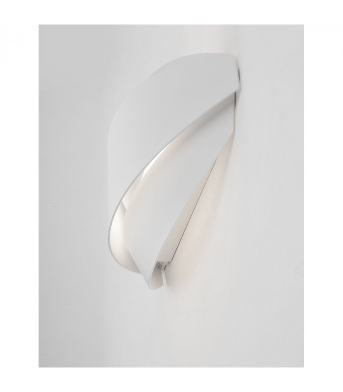 Astrid Integrated LED Wall Lamp Sandy White Metal LED 20W Volt 1183Lm 3000K-3