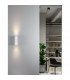 Nosa 2 Light Up & Down Wall Lamp Sandy White Aluminium LED GU10 2x10-2
