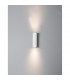 Nosa 2 Light Up & Down Wall Lamp Sandy White Aluminium LED GU10 2x10-5