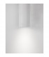 Nosa 2 Light Up & Down Wall Lamp Sandy White Aluminium LED GU10 2x10-8