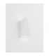 Miley Outdoor Up Down Wall Lamp Sandy White Aluminium Glass LED 6W 397Lm 3000K IP54-5