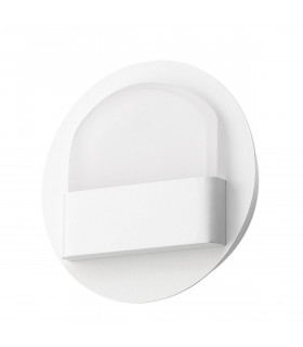 Polso 15cm Integrated LED Wall Lamp Matt White Aluminium LED 6W 3000K-1