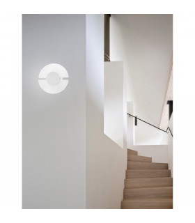 Polso 16cm Integrated LED Wall Lamp Matt White Aluminium LED 6W 3000K-2