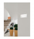 Polso Rectangle Integrated LED Wall Lamp Matt White Aluminium LED 6W 3000K-2