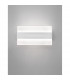 Polso Rectangle Integrated LED Wall Lamp Matt White Aluminium LED 6W 3000K-3