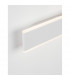 Line 2 Light Integrated LED Wall Lamp Sandy White Aluminium LED 2x8W 1056Lm 3000K-3