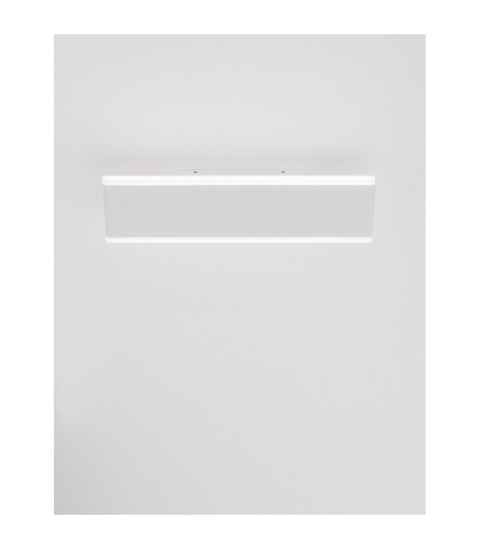 Line 2 Light Integrated LED Wall Lamp Sandy White Aluminium LED 2x8W 1056Lm 3000K-4