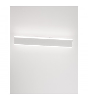 Line 2 Light Integrated LED Wall Lamp Sandy White Aluminium LED 2x12W 1823Lm 3000K-2