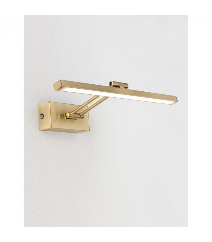 Marnell Picture Light Antique Brass Metal LED 12W 801Lm 3000K-4