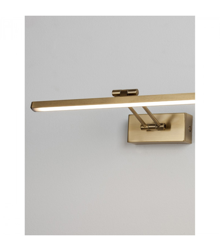 Marnell Picture Light Antique Brass Metal LED 12W 801Lm 3000K-7