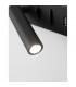 Vida Left Reading Light Sandy Black Metal Adjustable - Switched USB Charger LED 3000K Backlight 5W 350Lm Reader 1x3W 210Lm-5