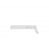 Vida Right Reading Light Sandy White Metal Adjustable - Switched USB Charger LED 3000K Backlight 5W 350Lm Reader 1x3W 210Lm-1