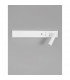Vida Right Reading Light Sandy White Metal Adjustable - Switched USB Charger LED 3000K Backlight 5W 350Lm Reader 1x3W 210Lm-4
