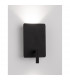 Zen Reading Light Sandy Black Steel Aluminium Switched - USB Charger LED 5W + 1x3W 3000K 400Lm + 150Lm-5