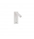 Fuse Reading Light White Aluminium Adjustable Switched - USB Charger LED 3W 210Lm 3000K-1
