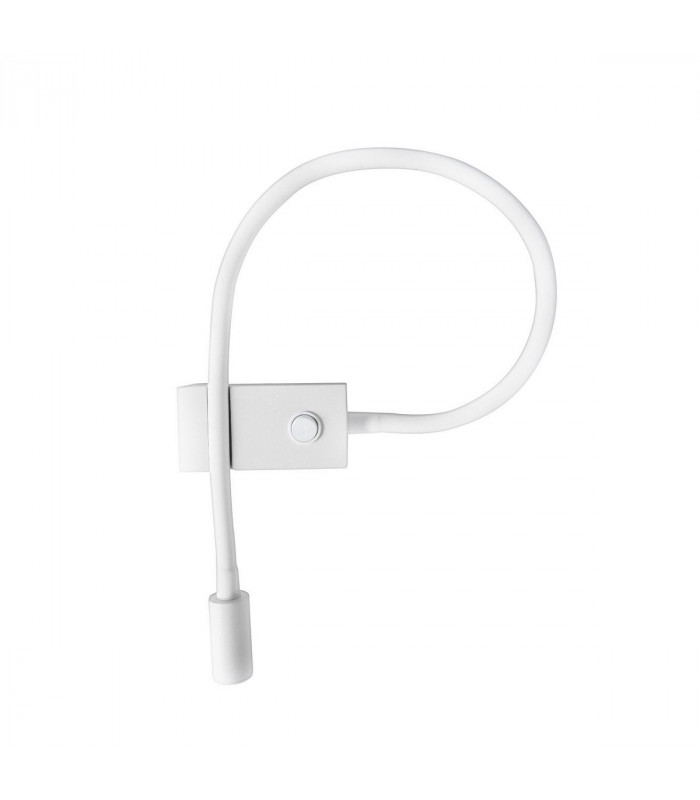Geneva Reading Light Sand White Aluminium LED 3W 3200K-1