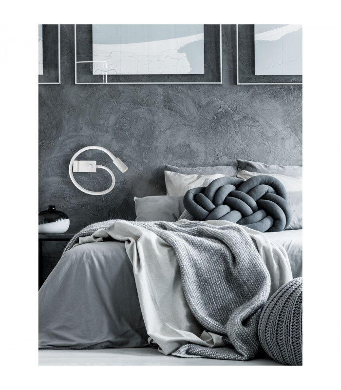 Geneva Reading Light Sand White Aluminium LED 3W 3200K-2