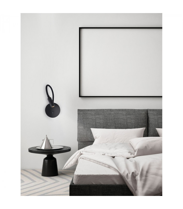 Jaco Reading Light Sand Black Aluminium LED 3W 3200K-2