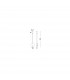 Jaco Reading Light Sand Black Aluminium LED 3W 3200K-3