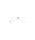 Flex Reading Light Sandy White Aluminium Adjustable Switched LED 3W 190Lm 3000K-2