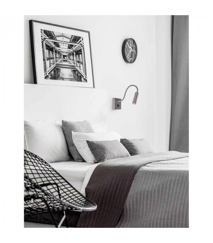 Madison Reading Light Sand White Aluminium LED 3W 3200K-2