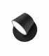 Amadeo Single Spotlight Black Aluminium Adjustable Switched LED 6W 528Lm 3000K-1