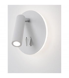Penor Reading Light Sandy White Aluminium Switched LED Cree 9W 780Lm 3000K-2