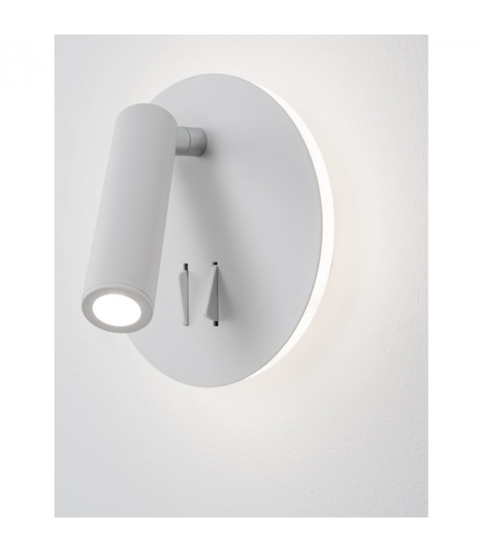 Penor Reading Light Sandy White Aluminium Switched LED Cree 9W 780Lm 3000K-2