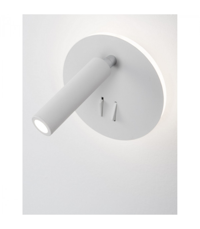 Penor Reading Light Sandy White Aluminium Switched LED Cree 9W 780Lm 3000K-5