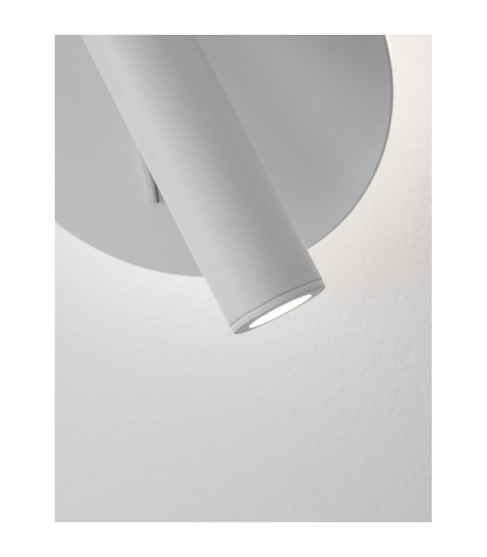 Penor Reading Light Sandy White Aluminium Switched LED Cree 9W 780Lm 3000K-6