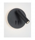 Penor Reading Light Sandy Black Steel Aluminium Acrylic Switched LED 9W 780Lm 3000K-3