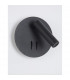 Penor Reading Light Sandy Black Steel Aluminium Acrylic Switched LED 9W 780Lm 3000K-4