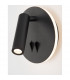 Penor Reading Light Sandy Black Steel Aluminium Acrylic Switched LED 9W 780Lm 3000K-5