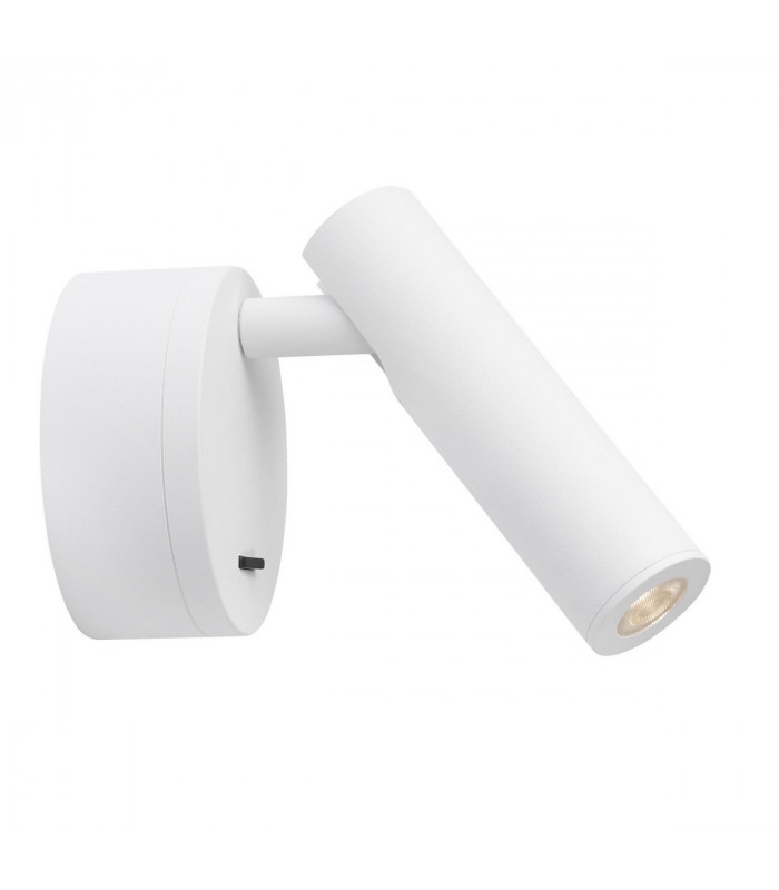 Clip Reading Light Sandy White Aluminium LED Philips 3W Switched 190Lm 3000K-1