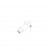 Wan Reading Light Sandy White Aluminium LED GU10 1x10W-3