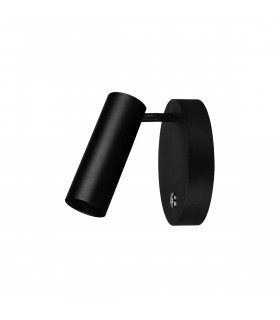 Umberto Reading Light Black Metal Touch Switched dimmable GU10 1x40-1
