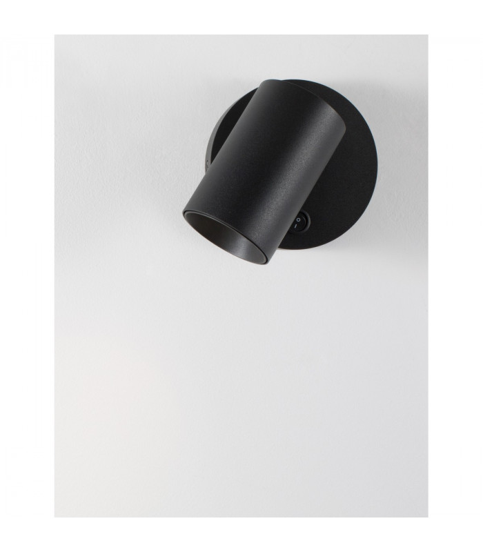 Net Reading Light Sandy Black Aluminium Switched LED GU10 1x10W-7