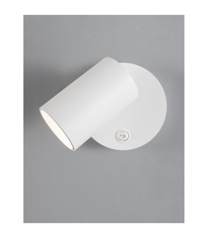Net Reading Light Sandy White Aluminium Switched LED GU10 1x10W-5