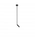 Sicily Slim Pendant Ceiling Light Sand Black Aluminium LED 3W 3000K 190Lum-1