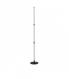 Handy LED Integrated Floor Lamp Sandy Black Aluminium Rotating - Switched LED 25W 2600Lm 3000K-1