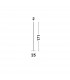 Handy LED Integrated Floor Lamp Sandy Black Aluminium Rotating - Switched LED 25W 2600Lm 3000K-7