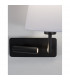Flex Reading Light White Fabric Shade Sandy Black Aluminium Adjustable - Switched LED 3W 210Lm 3000K LED E27-7