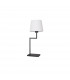 Flex Table Lamp with Round Tapered Shade Sandy Black Aluminium LED E27-1