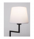 Flex Table Lamp with Round Tapered Shade Sandy Black Aluminium LED E27-3