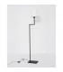 Flex Floor Lamp with Tapered Shade Sandy Black Aluminium LED E27-3