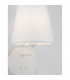 Nia Reading Light White Metal White Fabric Shade Switched LED 3W 3000K 180Lm LED E14-8